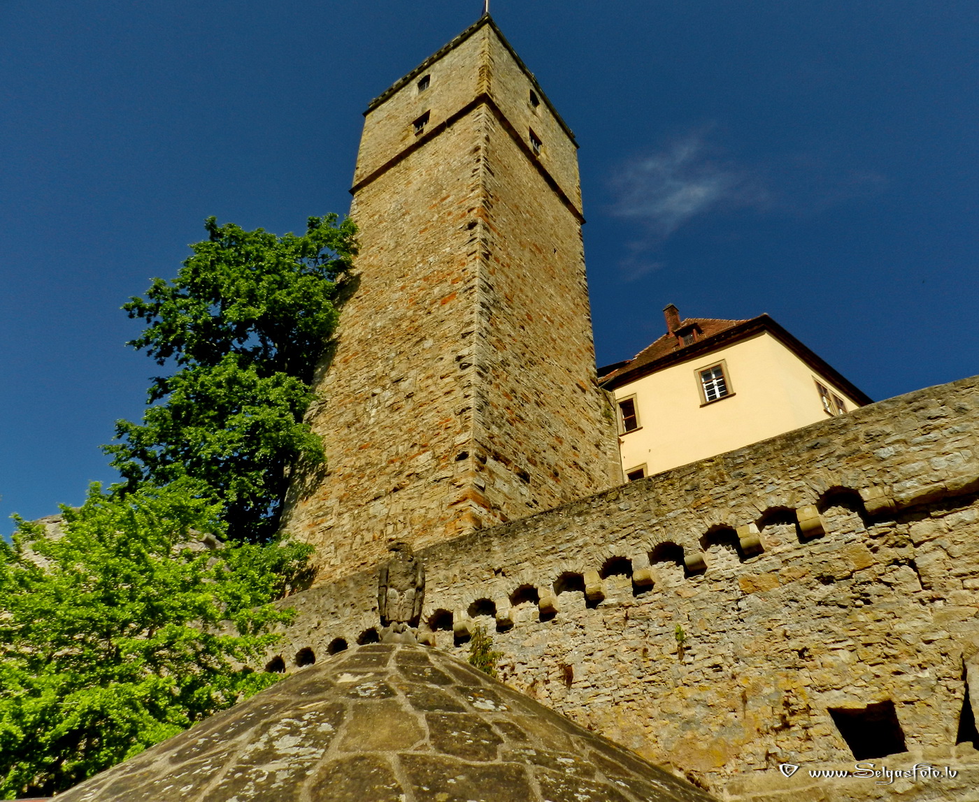 Burg Guttenberg. Deutschland.