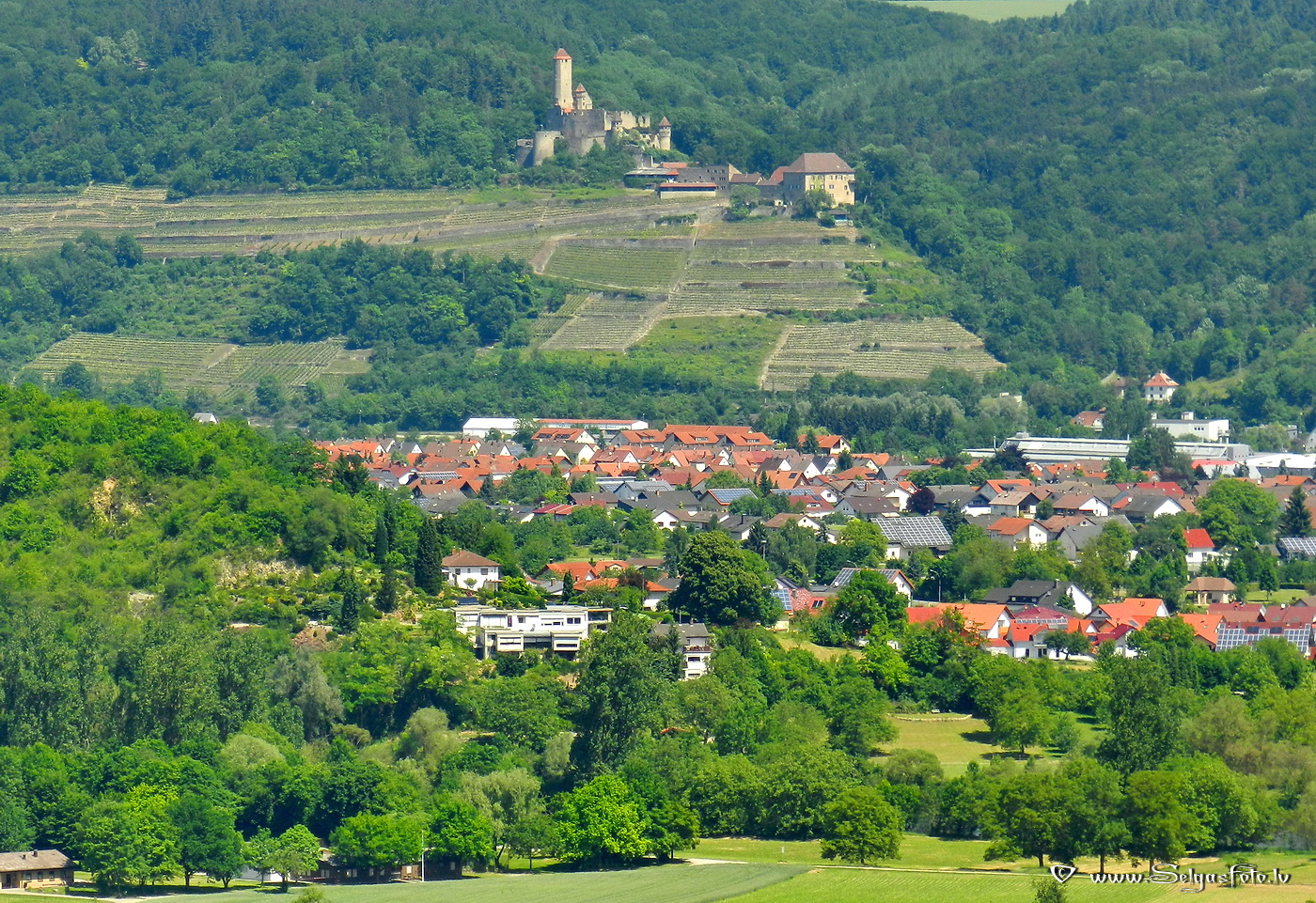 Burg Guttenberg. Deutschland.